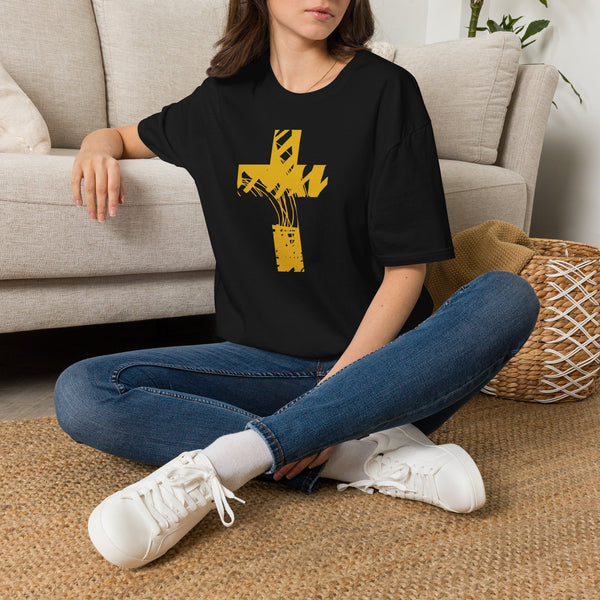 Gold Cross  – Softstyle Unisex Tee