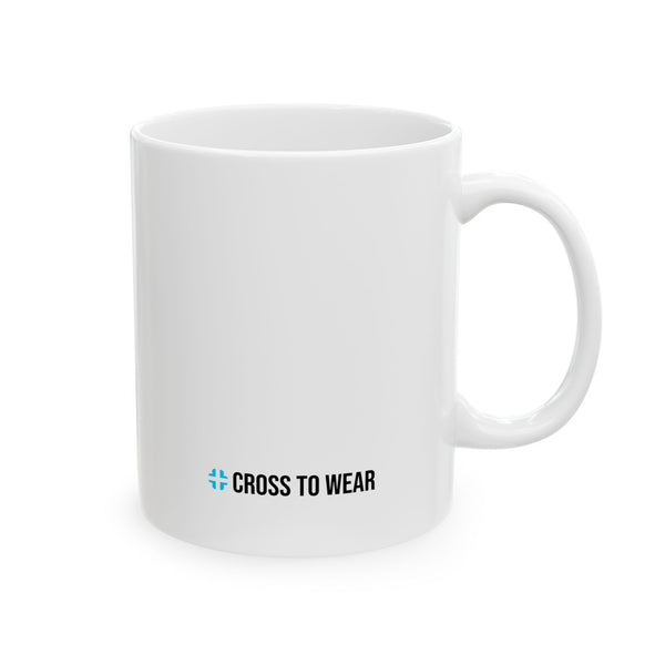 Living Water Cross Ceramic Mug (11oz/15oz)