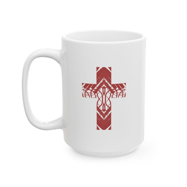 Rooted Cross Ceramic Mug (11oz/15oz)