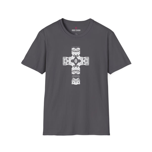 Ancient Path Cross – Softstyle Christian Tee