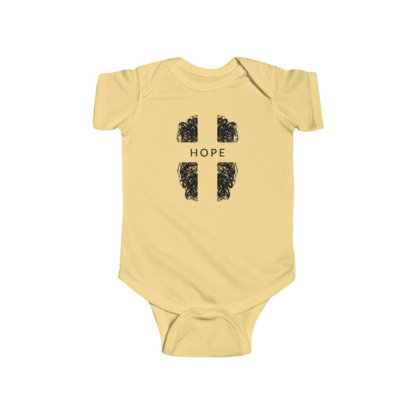 Hope Cross Onesie - Baby Cross Collection (Christening and Baptism Gift)