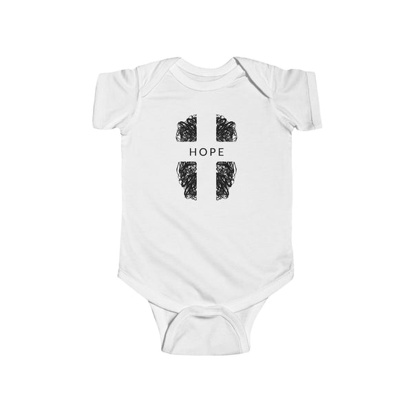 Hope Cross Onesie - Baby Cross Collection (Christening and Baptism Gift)