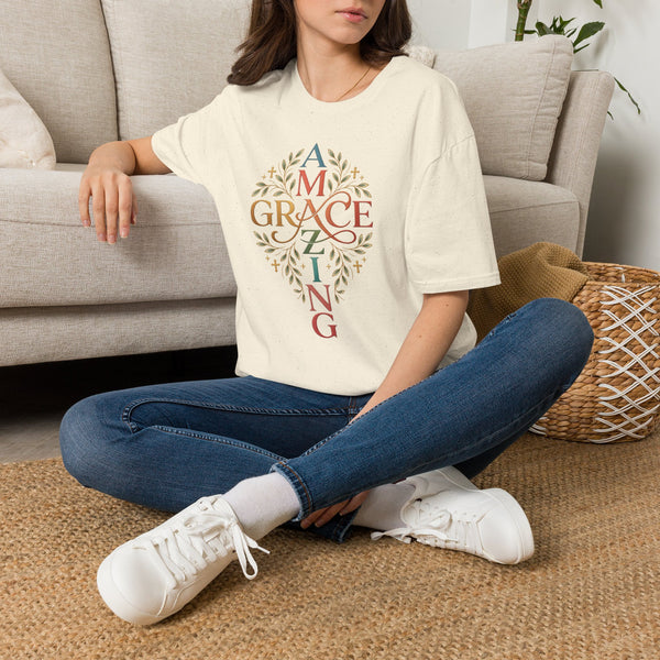 Amazing Grace – Vintage Christian Tee - Graphic Collection