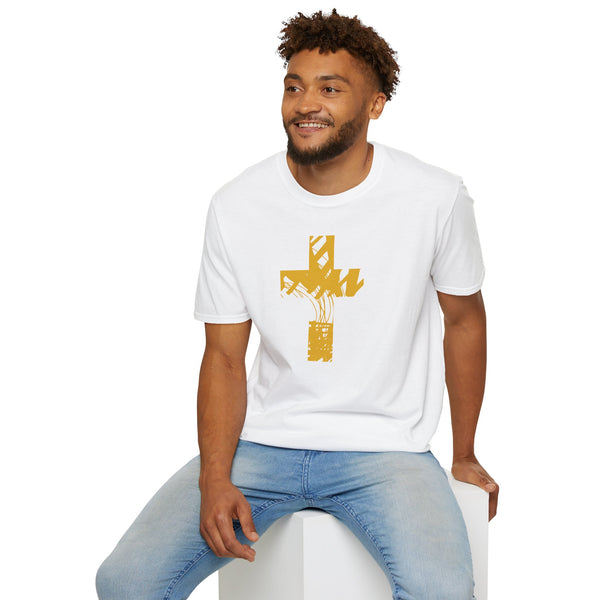 Gold Cross  – Softstyle Unisex Tee