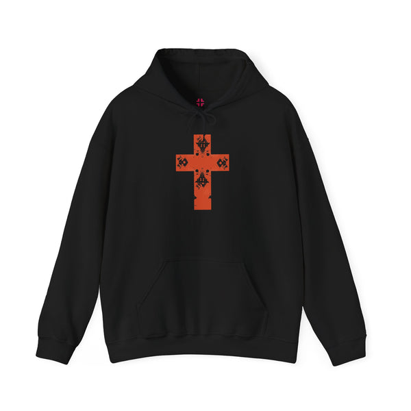 Imperfect Cross - Heavy Blend Christian Hoodie