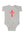 Open Heart Cross Onesie - Baby Cross Collection (Christening and Baptism Gift)