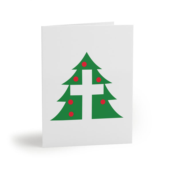 Christmas Cross Card Pack — Holiday Greeting Cards (8/16/24 pcs)