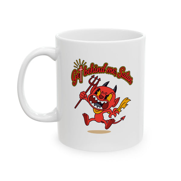 Get Behind Me, Satan Ceramic Mug (11oz/15oz)