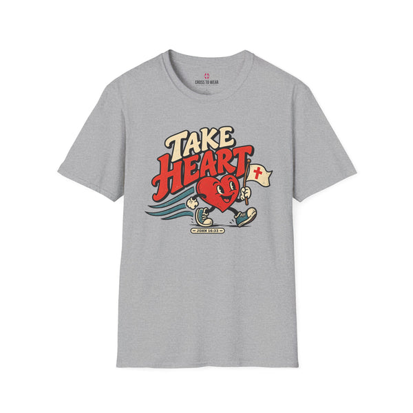 Take Heart – Vintage Christian Tee  - Graphic Collection