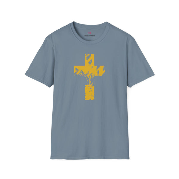Gold Cross  – Softstyle Unisex Tee