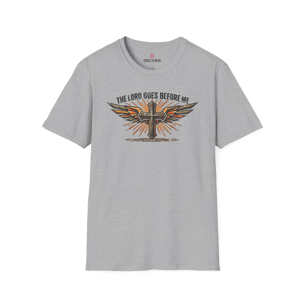 The Lord Goes Before Me – Vintage Christian Tee - Graphic Collection