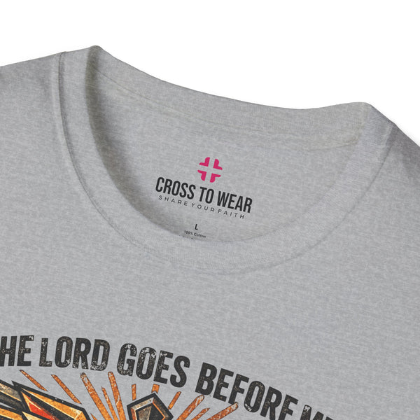 The Lord Goes Before Me – Vintage Christian Tee - Graphic Collection