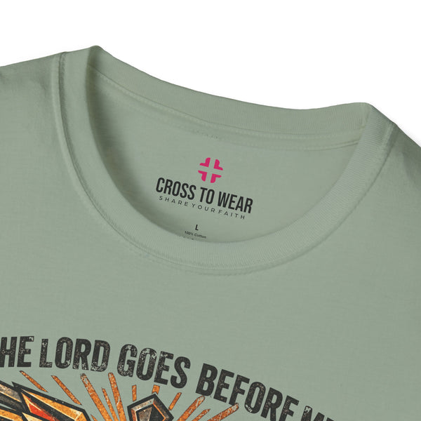 The Lord Goes Before Me – Vintage Christian Tee - Graphic Collection