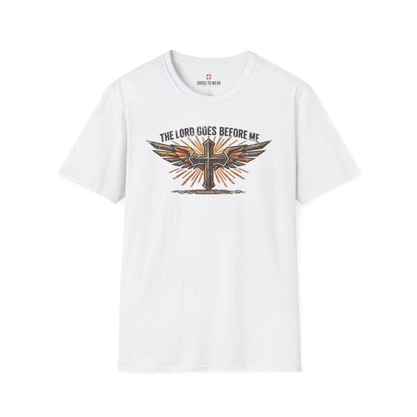 The Lord Goes Before Me – Vintage Christian Tee - Graphic Collection