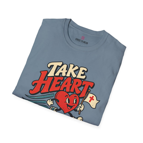 Take Heart – Vintage Christian Tee  - Graphic Collection
