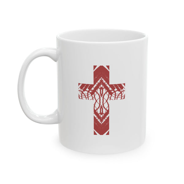 Rooted Cross Ceramic Mug (11oz/15oz)