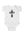 Pattern Cross Onesie — Baby Cross Collection (Christening/Baptism Gift)