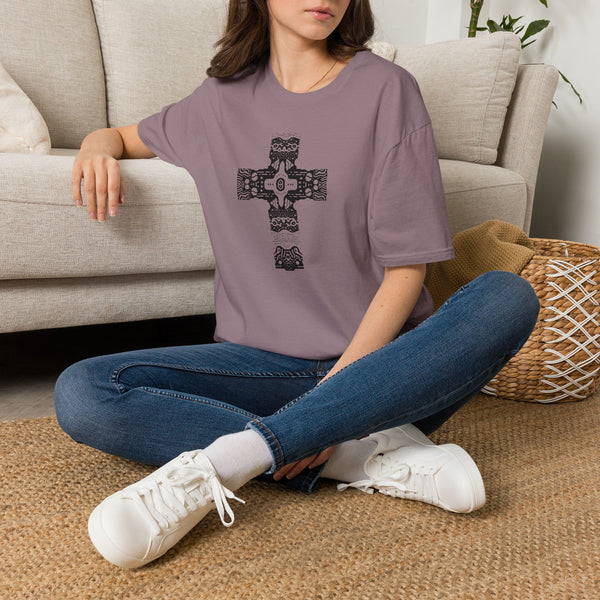 Ancient Path Cross – Softstyle Christian Tee