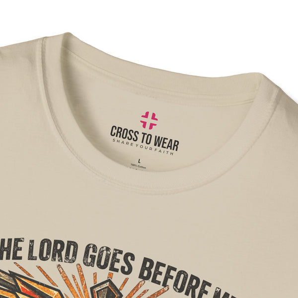 The Lord Goes Before Me – Vintage Christian Tee - Graphic Collection