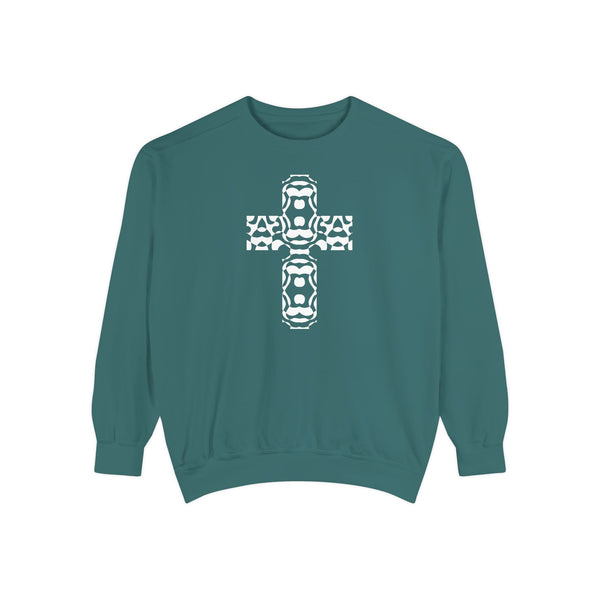 Together Cross - Comfort Colors® Crewneck Sweatshirt