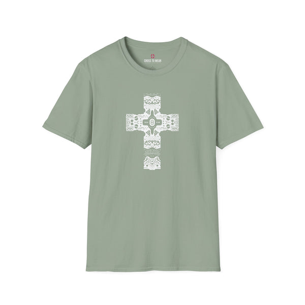 Ancient Path Cross – Softstyle Christian Tee
