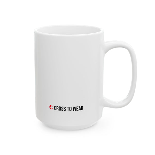 Christmas Cross Ceramic Mug (11oz/15oz)