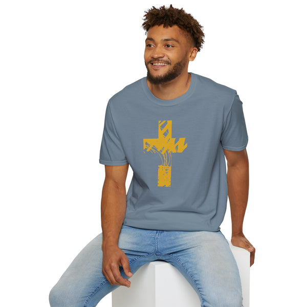 Gold Cross  – Softstyle Unisex Tee