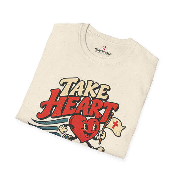 Take Heart – Vintage Christian Tee  - Graphic Collection
