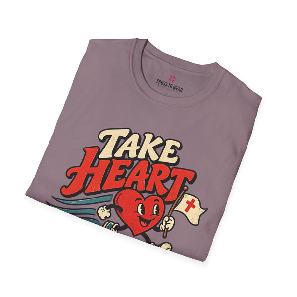 Take Heart – Vintage Christian Tee  - Graphic Collection