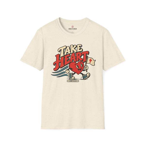 Take Heart – Vintage Christian Tee  - Graphic Collection