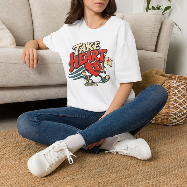 Take Heart – Vintage Christian Tee  - Graphic Collection