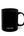 Fingerprint Cross Black Ceramic Mug —  (11oz/15oz)