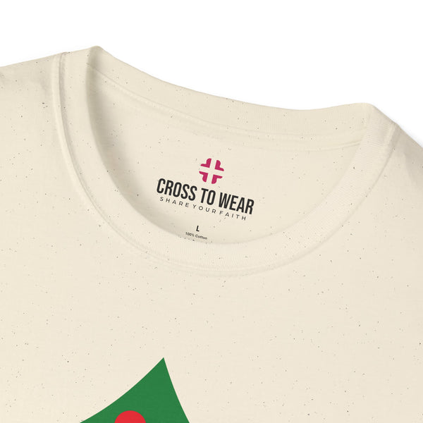 Christmas Cross - Softstyle Christian Tee