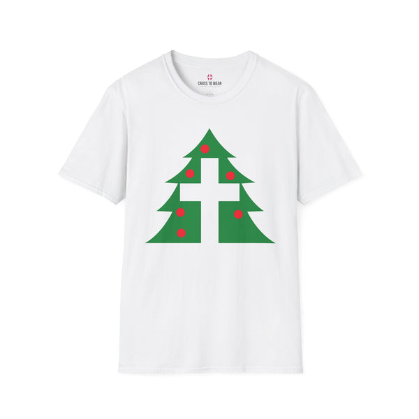 Christmas Cross - Softstyle Christian Tee