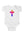 Colorburst Cross Onesie - Baby Cross Collection (Christening and Baptism Gift)
