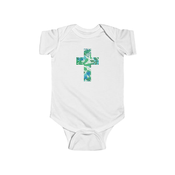 Growing Grace Cross Onesie - Baby Cross Collection (Christening and Baptism Gift)