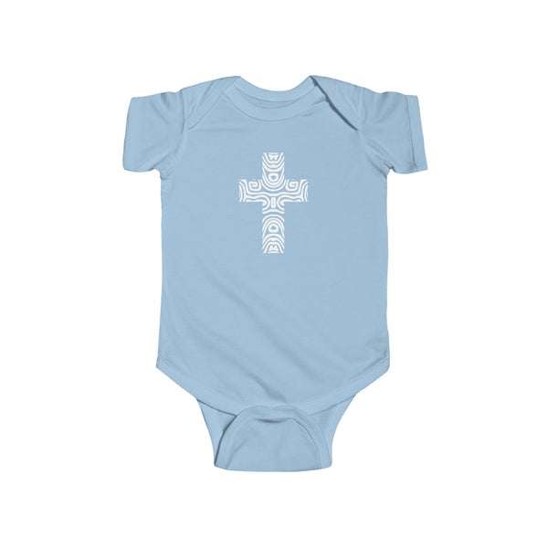 Terrain Cross Onesie - Baby Cross Collection (Christening and Baptism Gift)