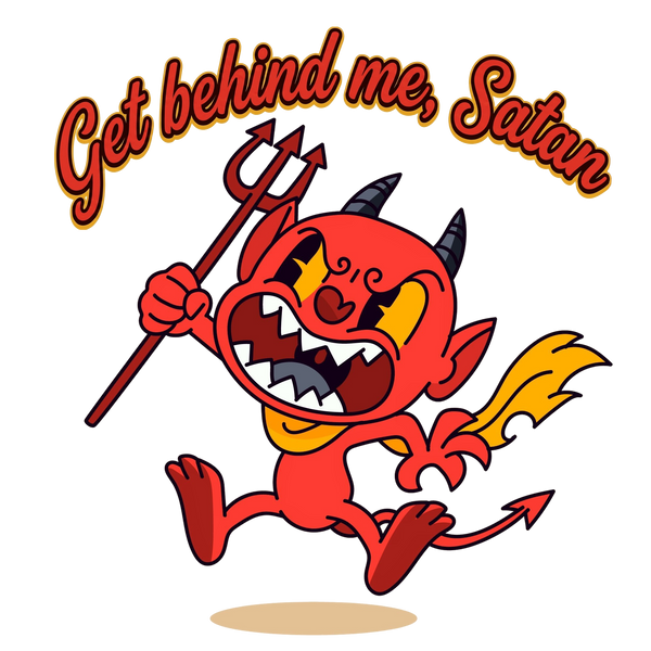 Get Behind Me, Satan Ceramic Mug (11oz/15oz)