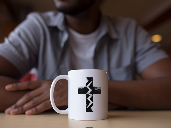 Fault Line Cross Ceramic Mug (11oz/15oz)