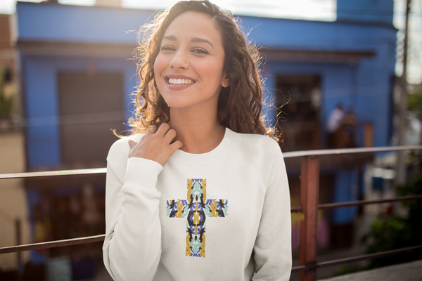 Painted Cross - Comfort Colors® Sweatshirt