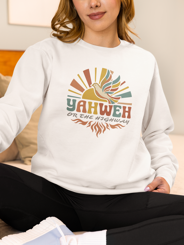 Yahweh or the Highway - Comfort Colors® Crewneck Sweatshirt