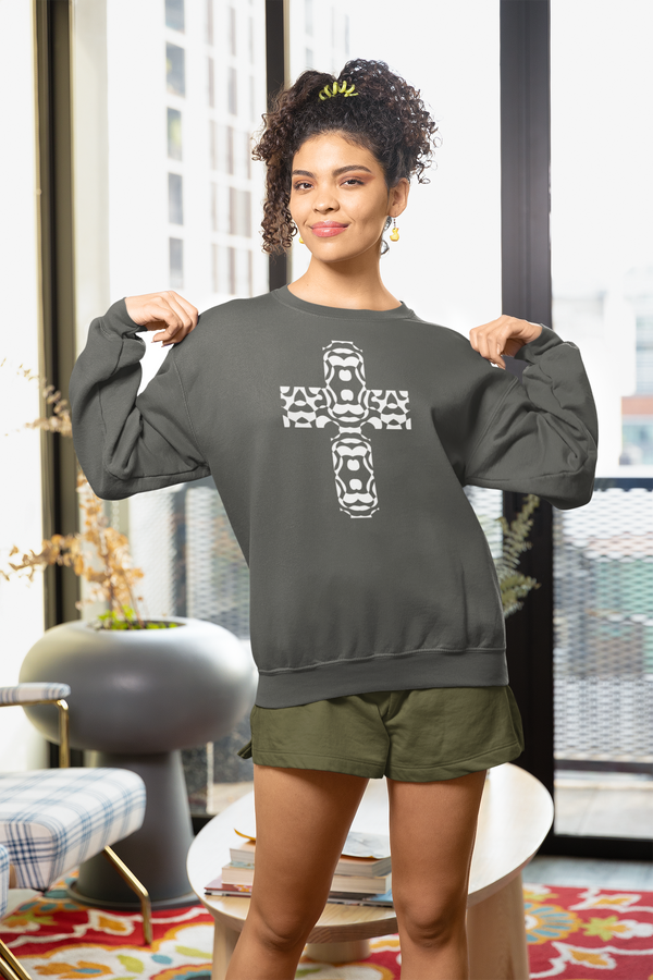 Together Cross - Comfort Colors® Crewneck Sweatshirt