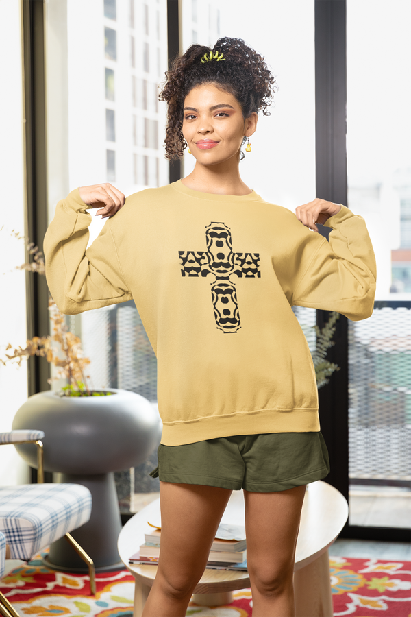 Together Cross - Comfort Colors® Crewneck Sweatshirt