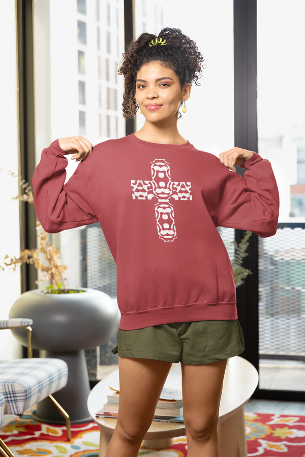 Together Cross - Comfort Colors® Crewneck Sweatshirt