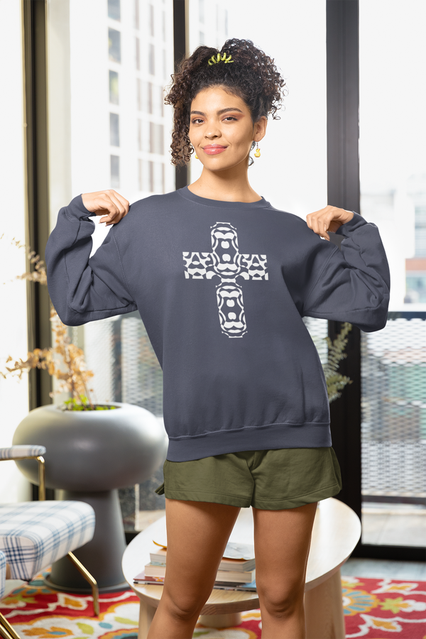 Together Cross - Comfort Colors® Crewneck Sweatshirt