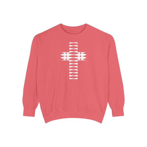 Rhythm Cross - Comfort Colors® Crewneck Sweatshirt