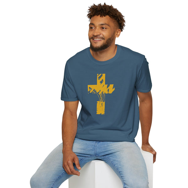 Gold Cross  – Softstyle Unisex Tee