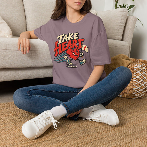 Take Heart – Vintage Christian Tee  - Graphic Collection