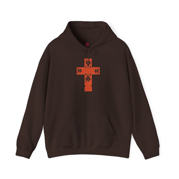 Imperfect Cross - Heavy Blend Christian Hoodie
