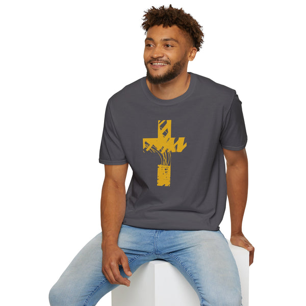 Gold Cross  – Softstyle Unisex Tee